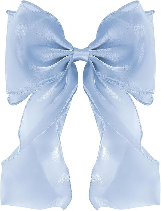 Long silk ribbons create elegant updos and half-up styles instantly | Amazon (US)