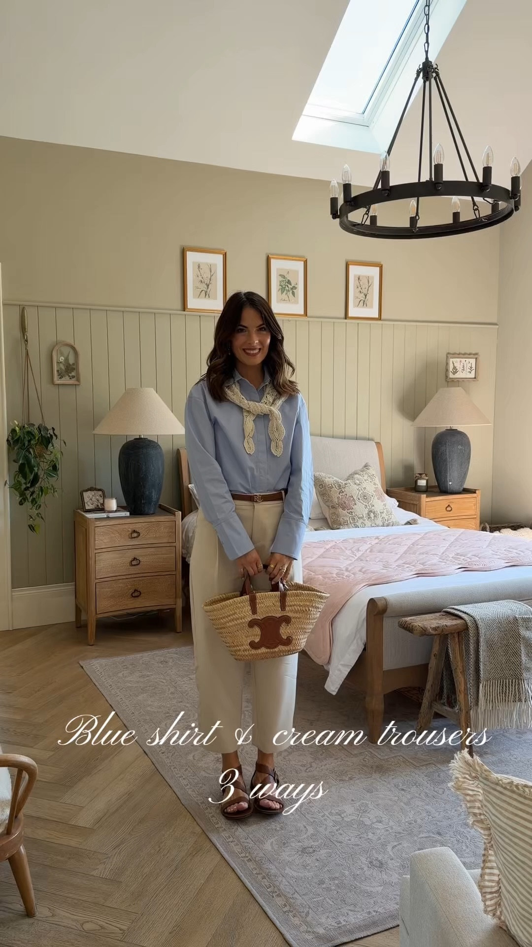 Blue shirt & cream trousers, 3 ways 💙

#LTKworkwear #LTKuk #LTKspring