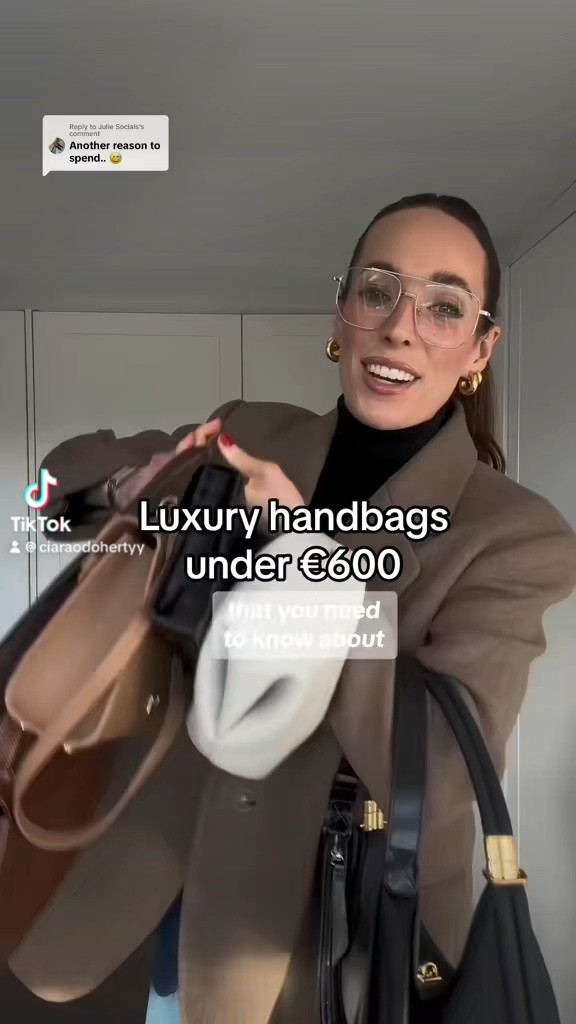 more of my favourite luxury handbags under €600 👜 I’ve been getting some questions about mid range and more affordable luxury bags recently, so I hope this helps 🤍  ✨ #poleneparis #demellierlondon #parisawang #songmont #songmontluna #quietluxury #oldmoneyaesthetic #luxurybag #luxurybags 

#LTKworkwear #LTKluxury #LTKbag
