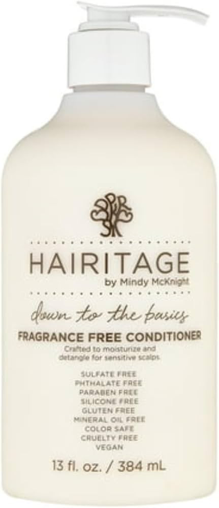 Hairitage Down to the Basics Fragrance-free Conditioner Formulated with Chamomile + Sunflower See... | Amazon (US)