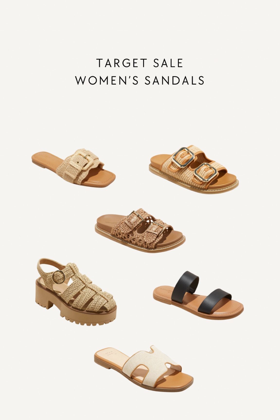 Target sale! Women’s sandals! 

#LTKSaleAlert #LTKShoeCrush #LTKFindsUnder50