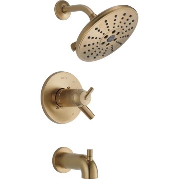 T17T459-CZH2O Trinsic Thermostatic Fixed Shower Head | Wayfair Professional