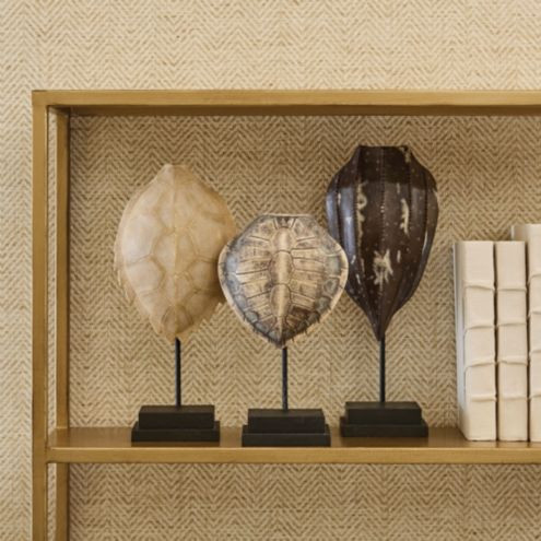 Turtle Shell Decor On Stand | Ballard Designs, Inc.