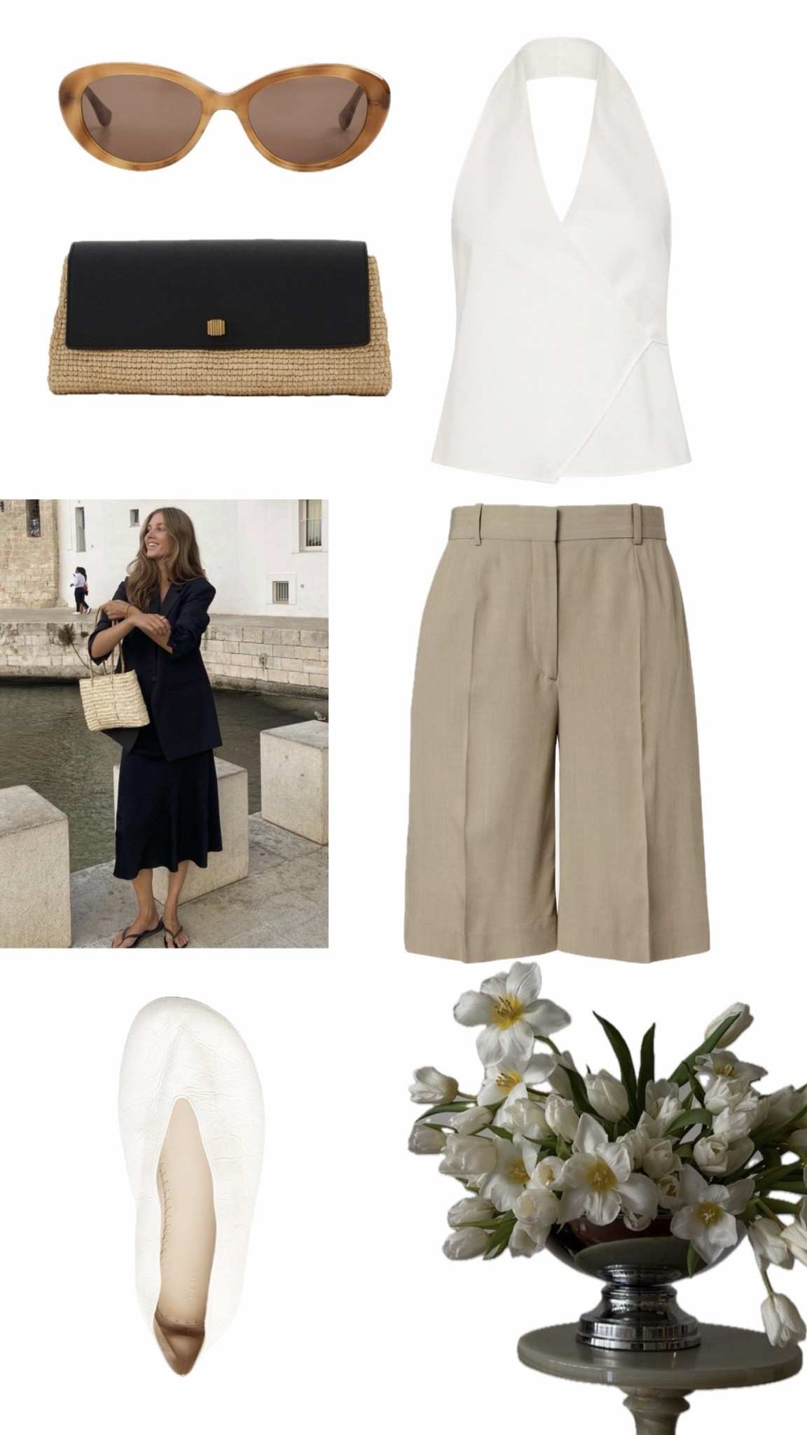 Summer market stroll