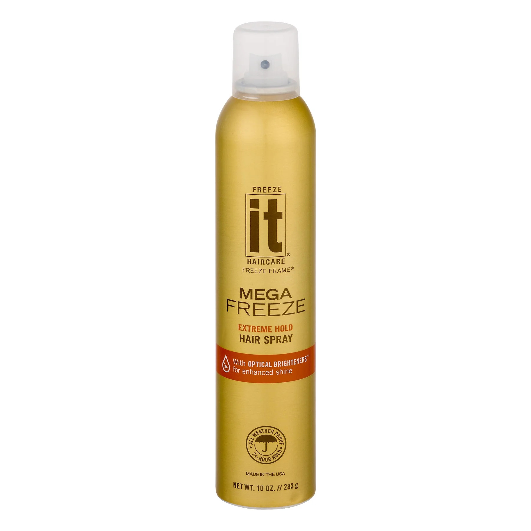 Freeze It Mega Freeze Hair Spray, Extreme Hold, Nourishing UV Protection,10 oz - Walmart.com | Walmart (US)