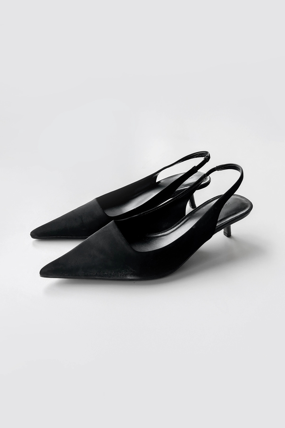 POINTED TOE SLING BACK KITTEN HEEL | OAK + FORT