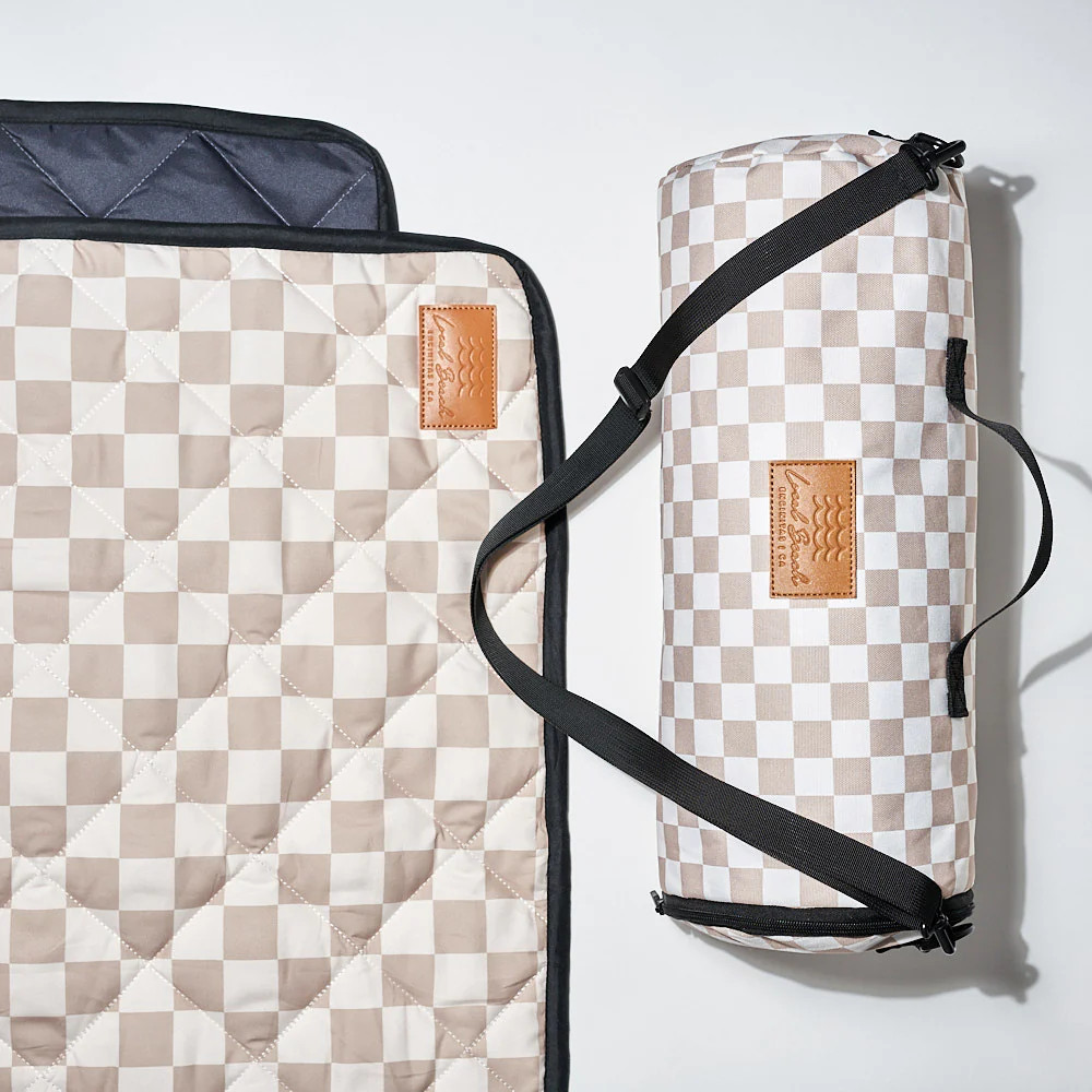 The Outdoor Checker Blanket by Local Beach | Local Beach