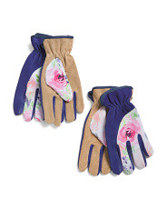2pk Leather Belinda Garden Gloves | Home | Marshalls | Marshalls