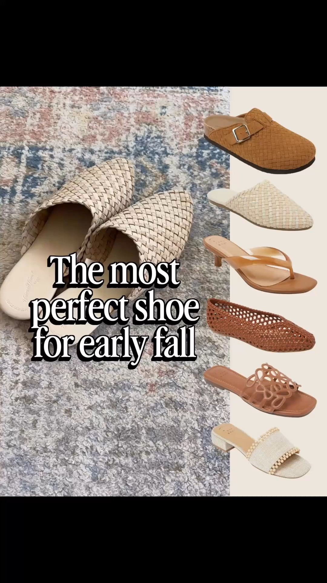 Early fall shoes