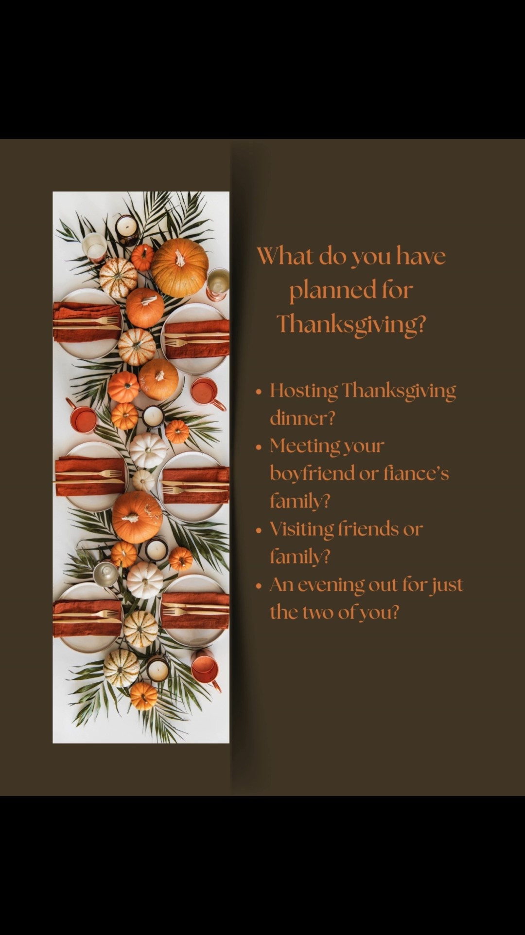 Thanksgiving is less than 5 weeks away! How will YOU show up?

Let me help you with a couple suggestions… 😍



#LTKBeauty #LTKHoliday #LTKStyleTip
