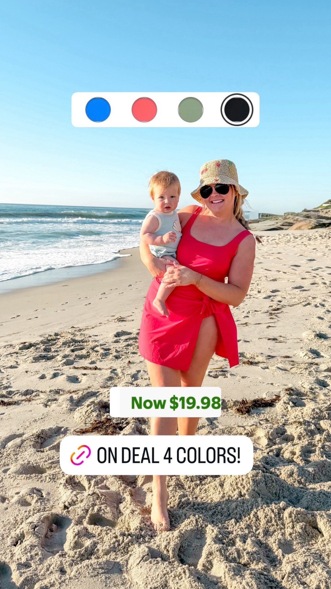 Swim dress on Deal and in four colors!!￼

#LTKMidsize #LTKSaleAlert #LTKSwim