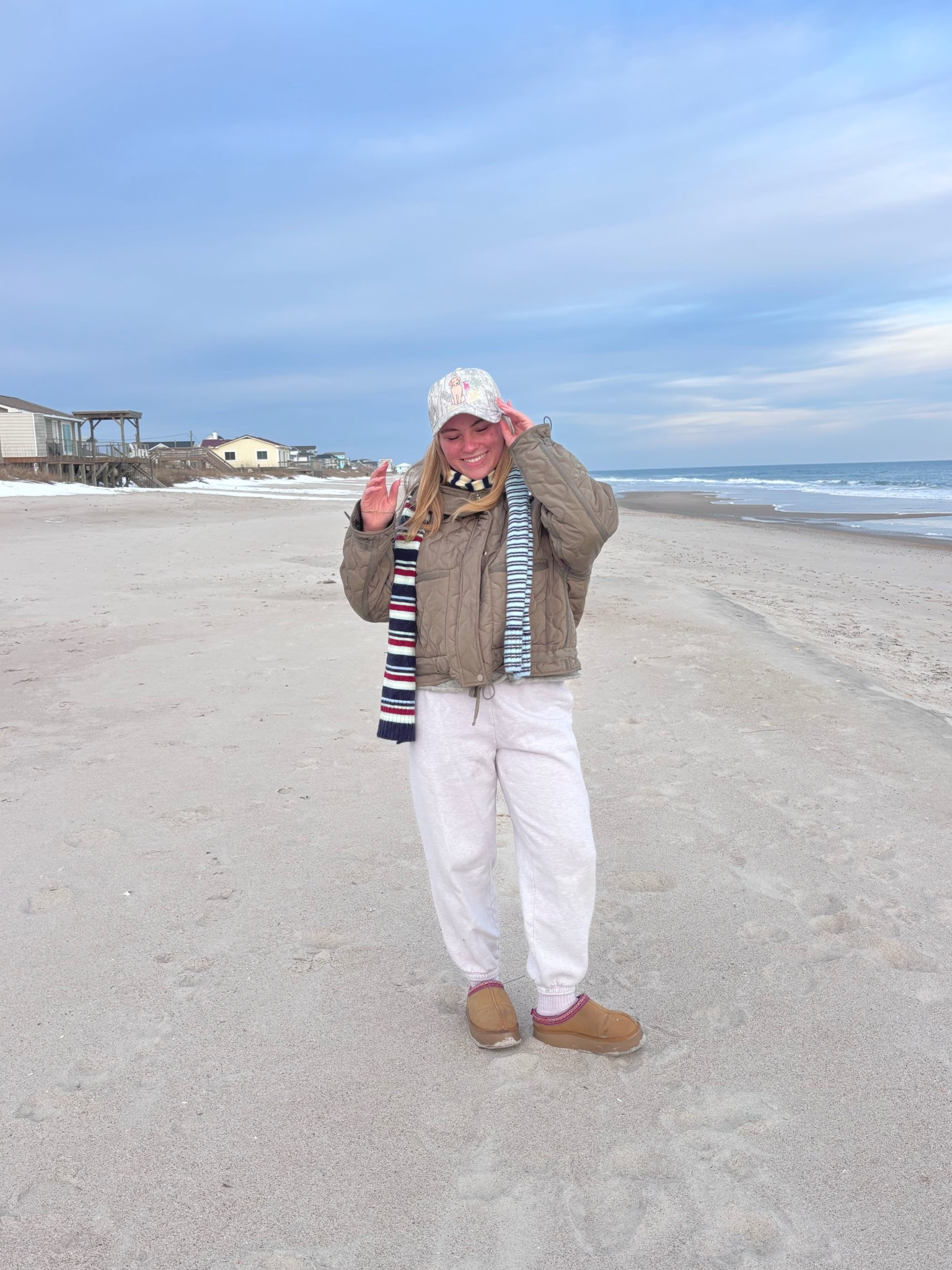 still learning out to dress for the snow on the east coast ☃️ everything is a size small! & my colorful scarf goes on everyday 

#LTKootd #LTKdayinmylife #LTKgrwm