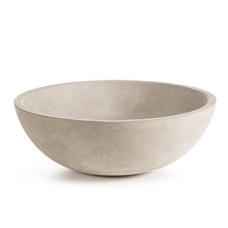 Cement Bowl: 8.25 x 2.25 inches | Walmart (US)