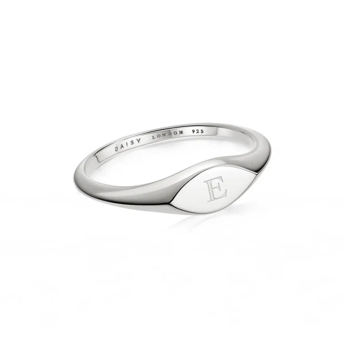 Estée Lalonde Mini Signet Ring Sterling Silver | Daisy London Jewellery