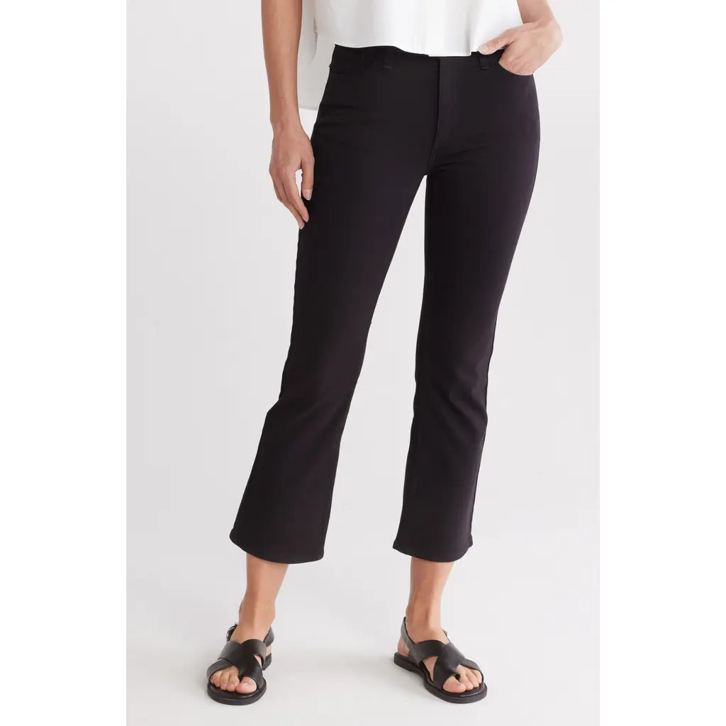 rag & bone Piper Crop Bootcut Jeans in Black at Nordstrom Rack, Size 29 | Nordstrom Rack