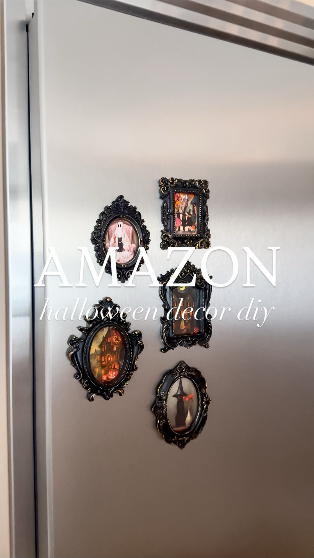 We love these anthropologie inspired magnet frames! The perfect Halloween decor and a fun DIY! 🖼️🖤

#thesistershoppers #amazonhome #anthropologieinspired #fridgemagnets #halloweendecor

#LTKHome #LTKSeasonal