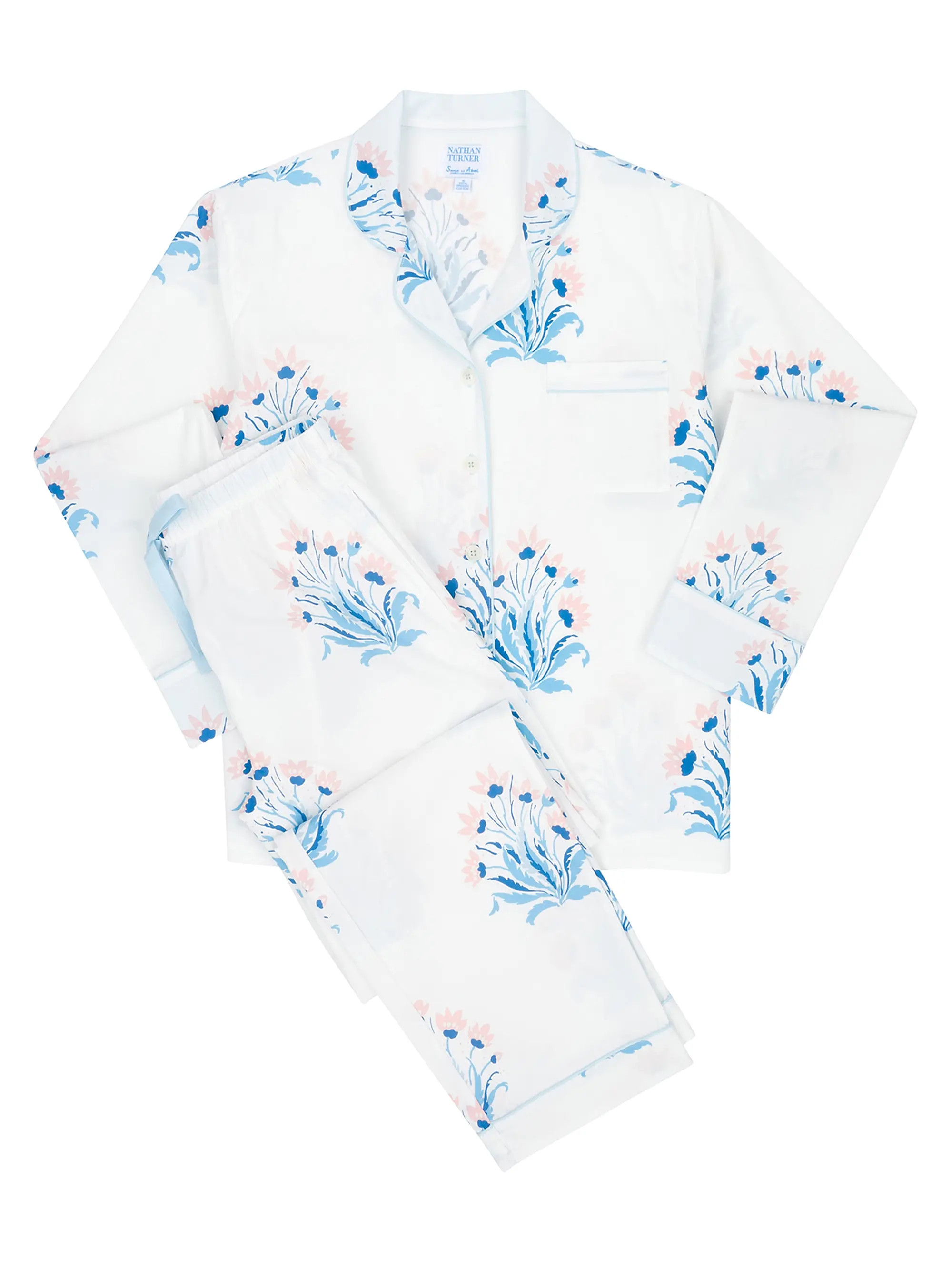 Women's Hillhouse Long Pajama Set | Saks Fifth Avenue