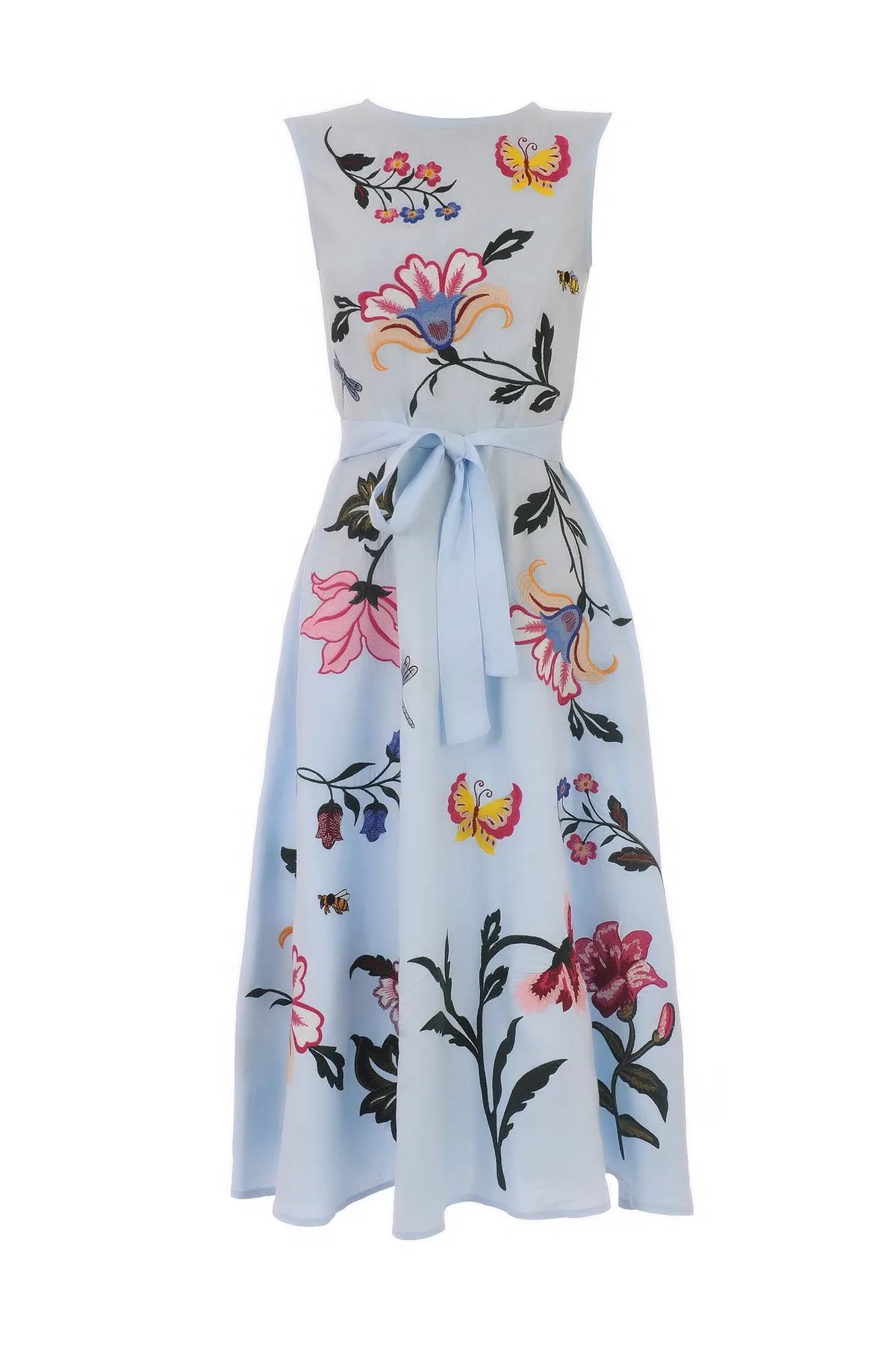 Gloriosa Embroidered Midi Dress | Over The Moon Gift