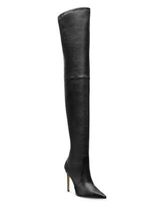 Stuart Weitzman Women's Ultrasturt 100 Pointed Toe High Heel OVer The Knee Boots | Bloomingdale's... | Bloomingdale's (AU)