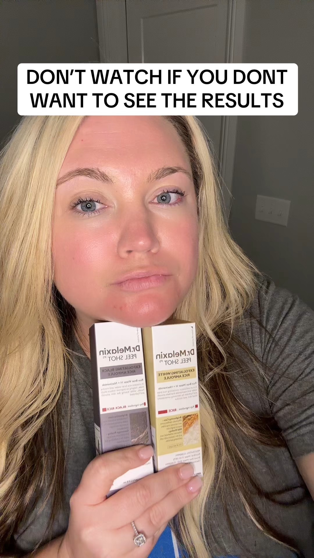 Dr Melaxin Shot Duo has been all over my feeds. Watch my video to see if it really works. Spoiler alert one of them definitely does! I’ve linked the product in case you want to try it for yourself. Korean skin care is literally the best thing since sliced bread. #drmelaxin #koreanskincare #viral

#LTKFindsUnder50 #LTKBeauty #LTKActive