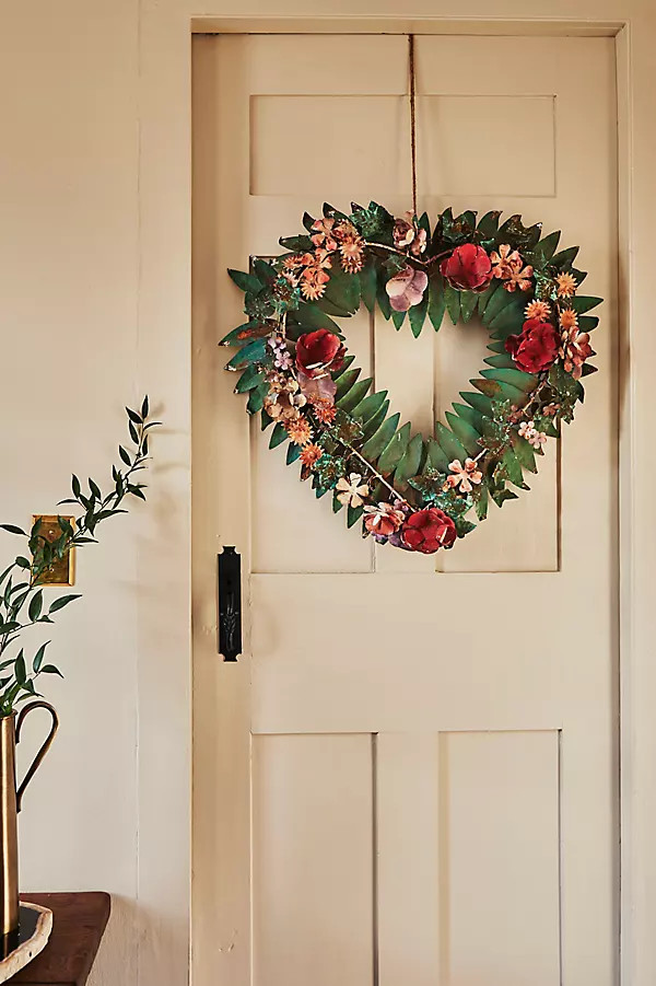 Iron Heart Leaf Wreath | Anthropologie (US)