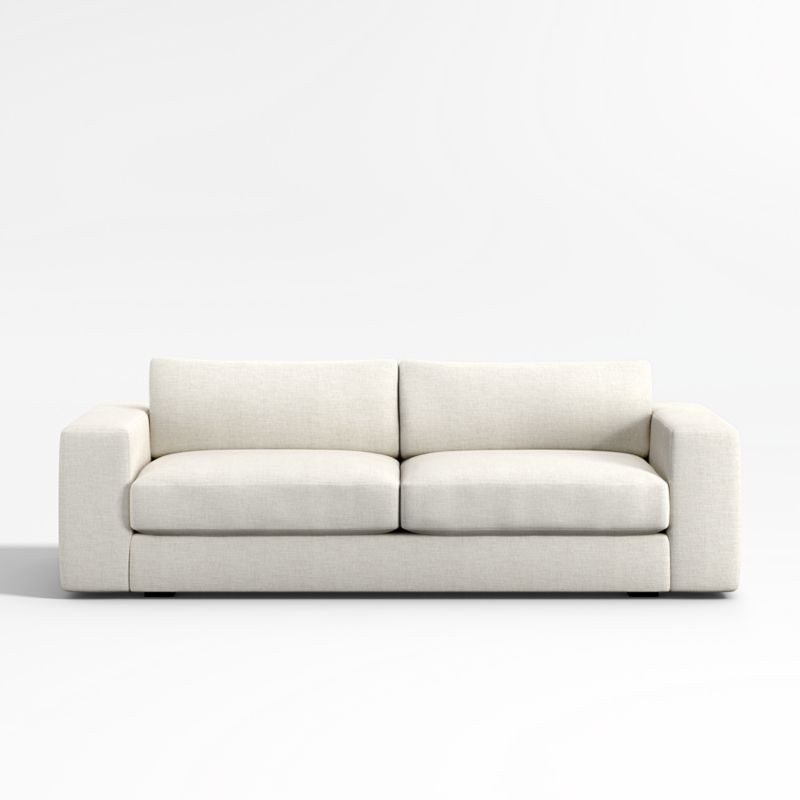 Oceanside 90" Wide-Arm Deep-Seat Sofa + Reviews | Crate & Barrel | Crate & Barrel