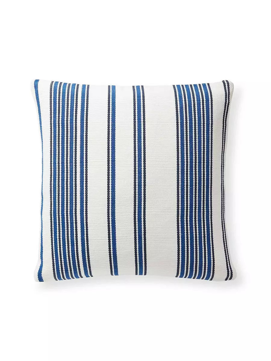 Coastline Outdoor Pillow Cover | Serena and Lily