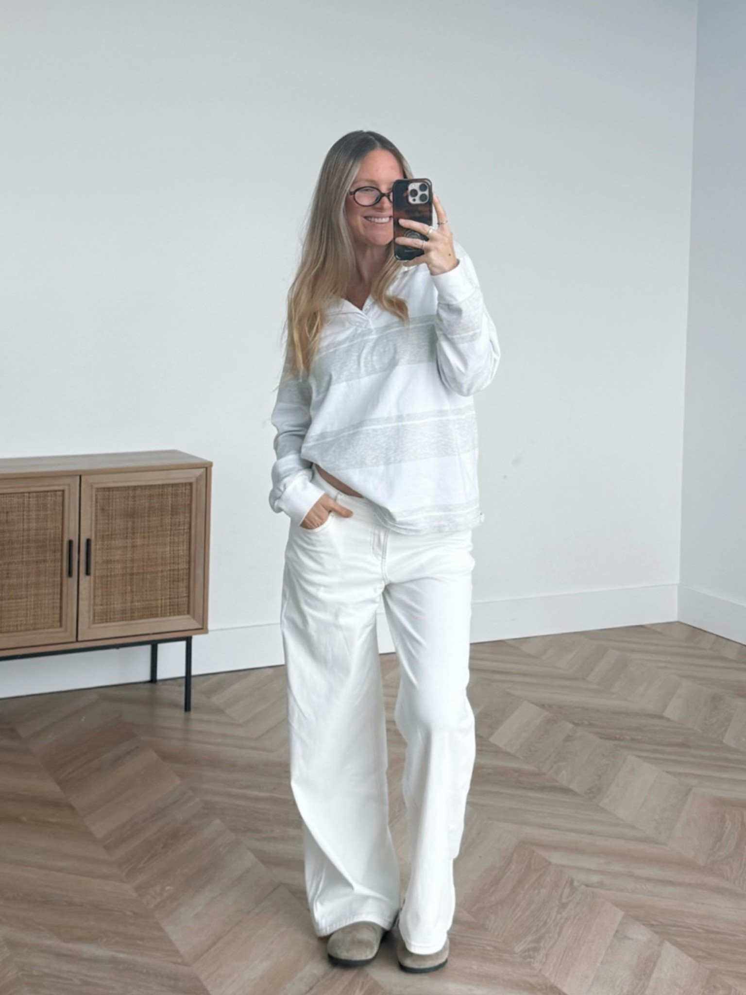 Bump friendly denim! Wearing a size small with plenty of room

#LTKmaternity #LTKcanada #LTKjeans