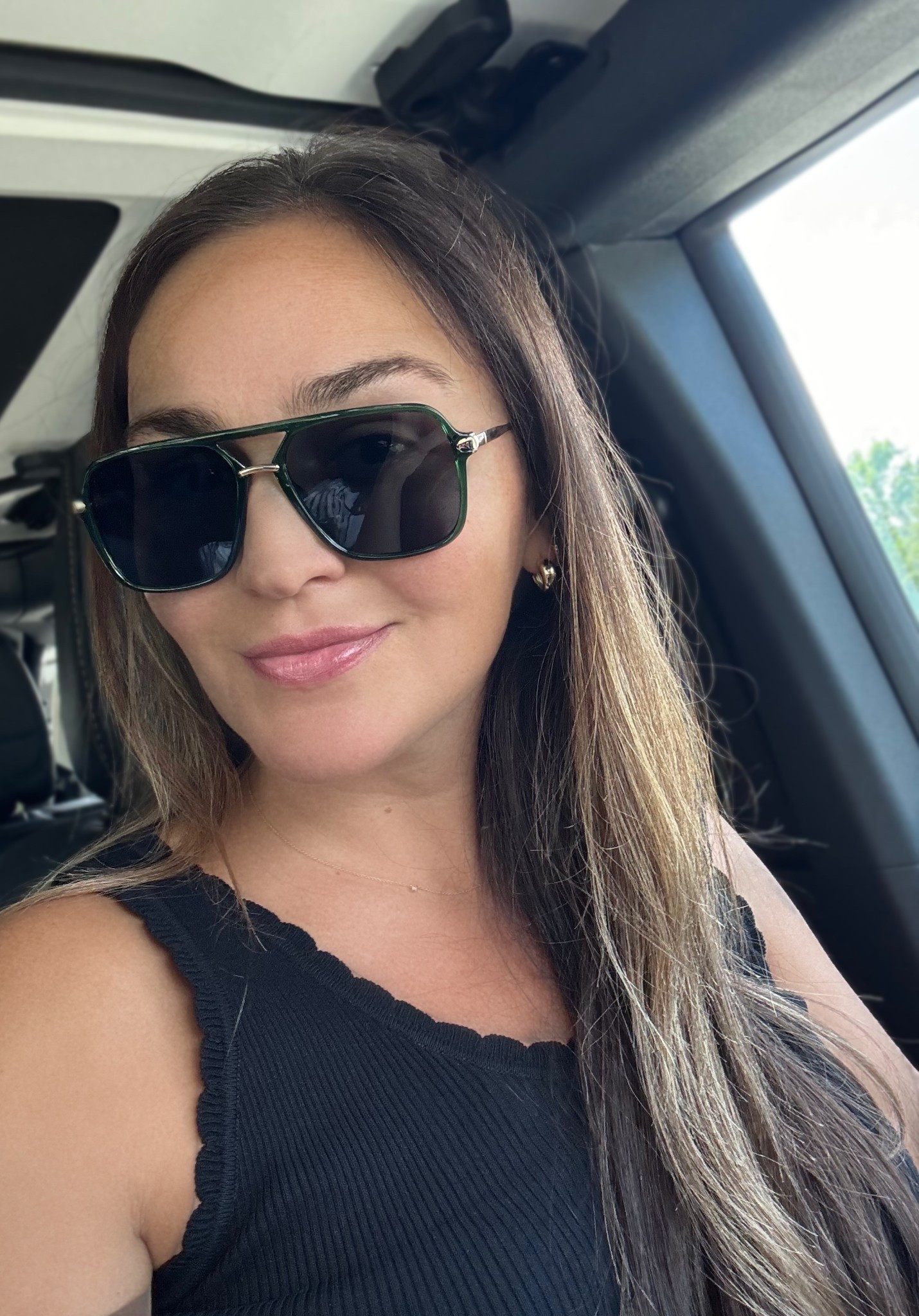 love these *very subtle* green shades 🍃— naturally I bought them in black and gold too! Fun little transition to fall instead of always reaching for black or brown 💁‍♀️

Amazon sunglasses

#LTKSaleAlert #LTKStyleTip