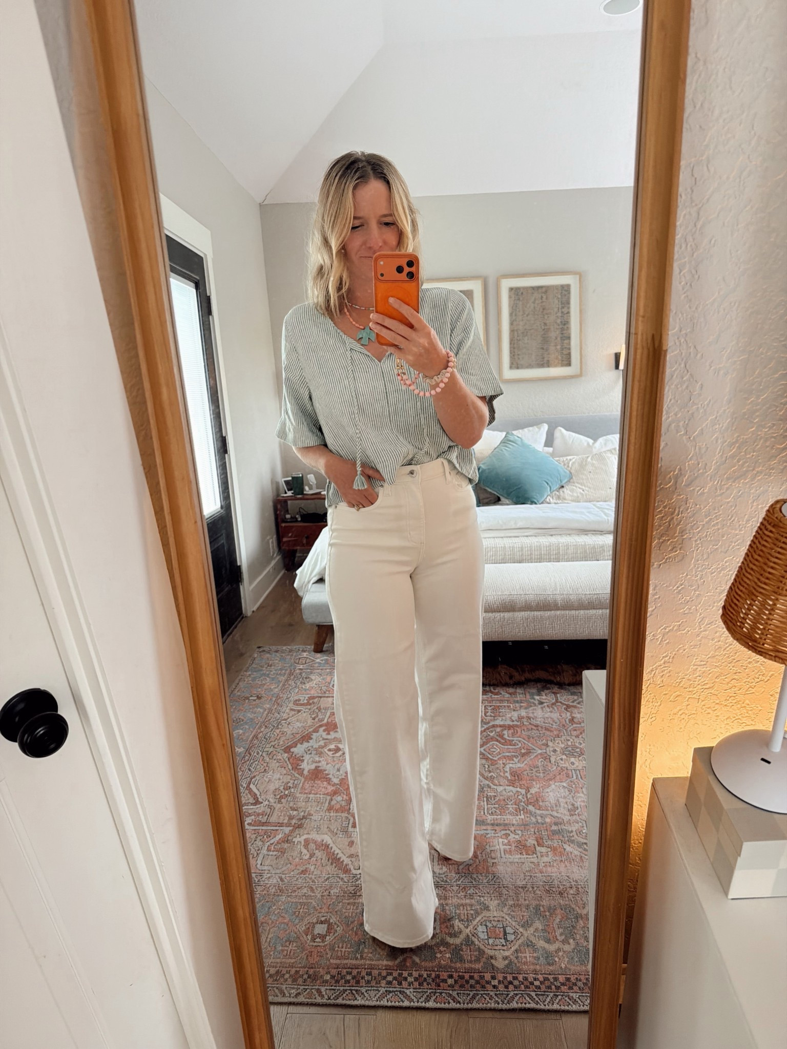 These jeans are 100% worth the hype and come out to be such a good price with this @Target sale! I’m wearing a size 8 long, they’re so stretchy and comfy! 

#LTKMidsize #LTKootd #LTKSaleAlert