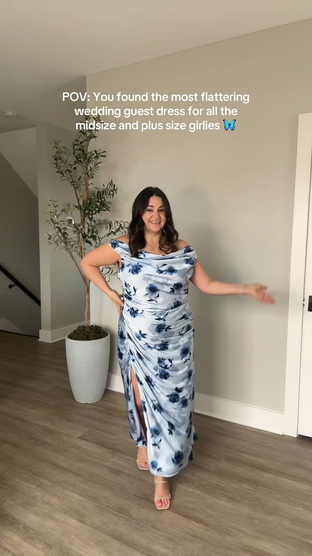The most beautiful wedding guest dress or occasion dress for all the midsize and plus size girlies 🦋

True to size! Also linked my favorite shapewear and strapless bra plus nude heels!

Blue dress, satin dress, petite, maternity dress, Abercrombie, spring dress, maxi dresss

#LTKPlusSize #LTKMidsize #LTKWatchNow