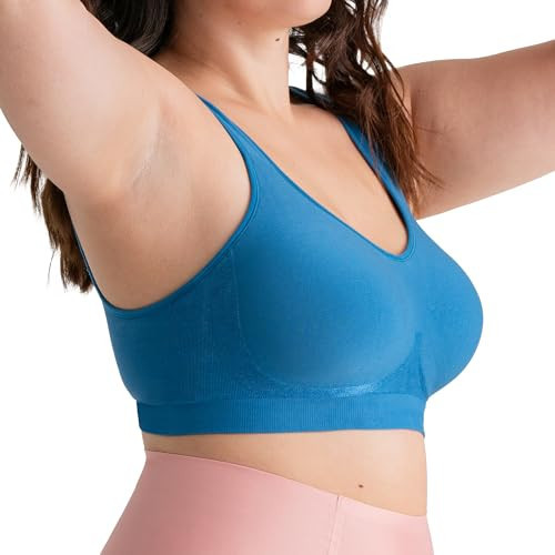 Truekind Bras for Women - Womens Bras, Wirefree Bra Atlantic Blue | Amazon (US)