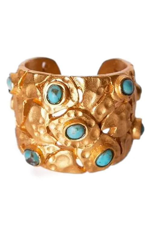 Christina Greene Confetti Open Ring in Turquoise at Nordstrom | Nordstrom
