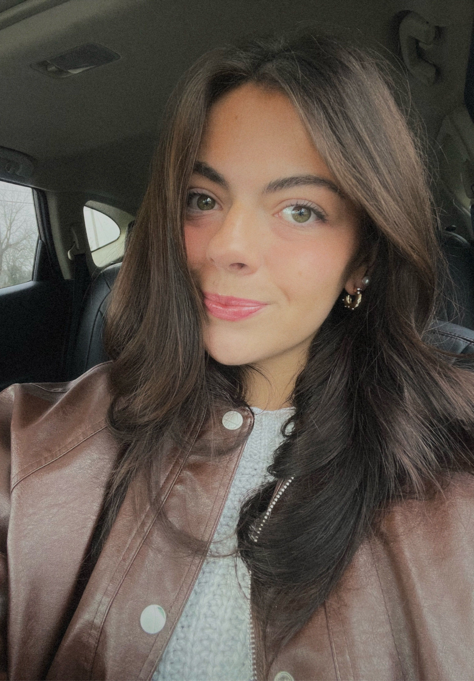 My favorite brown leather jacket🤎☕️🪵 

#LTKWatchNow #LTKGiftGuide #LTKSeasonal