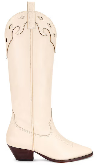 x REVOLVE Cicera Boot in Off White | Revolve Clothing (Global)