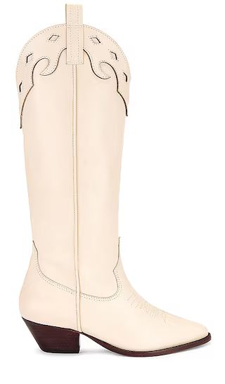 x REVOLVE Cicera Boot in Off White | Revolve Clothing (Global)