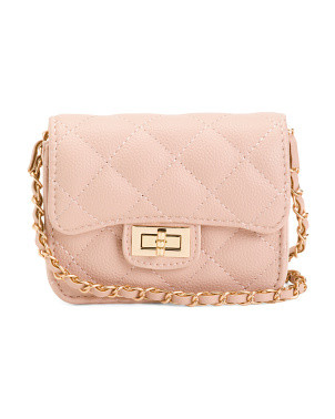 Micro Mini Quilted Crossbody | TJ Maxx