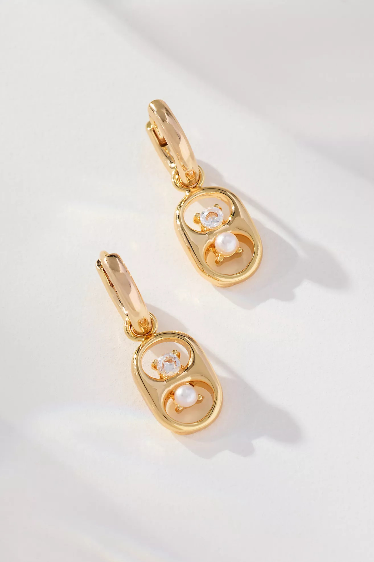 Maeve Bottlecap Hoops | Anthropologie (US)