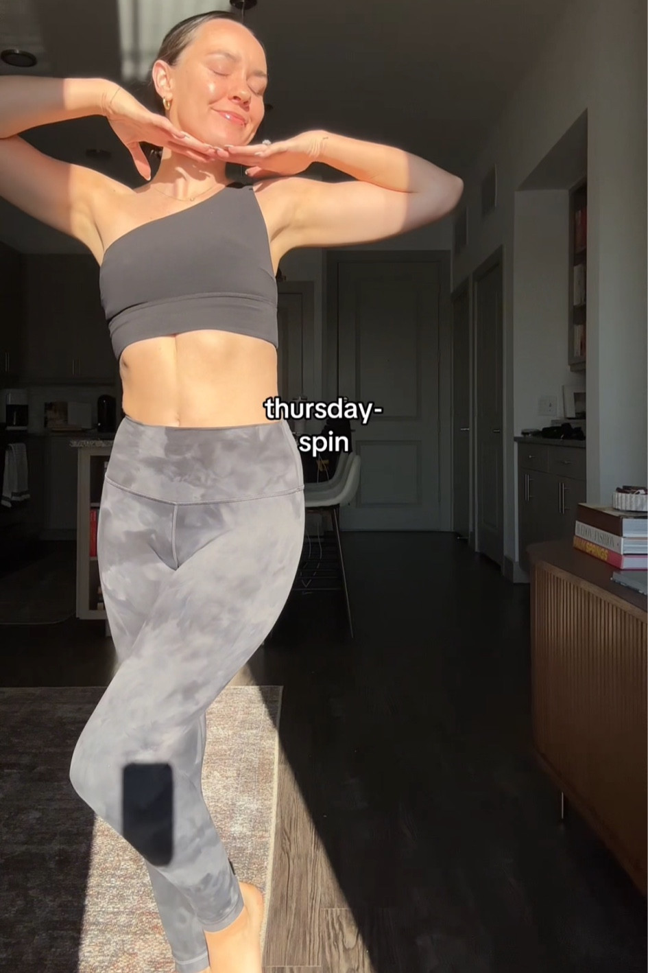 stills from my last TikTok! this bra makes me feel so cute and put together for my workouts 🥹 and the align leggings are soooo buttery soft i’m obsessed!

#LTKFindsUnder50 #LTKFitness #LTKFindsUnder100