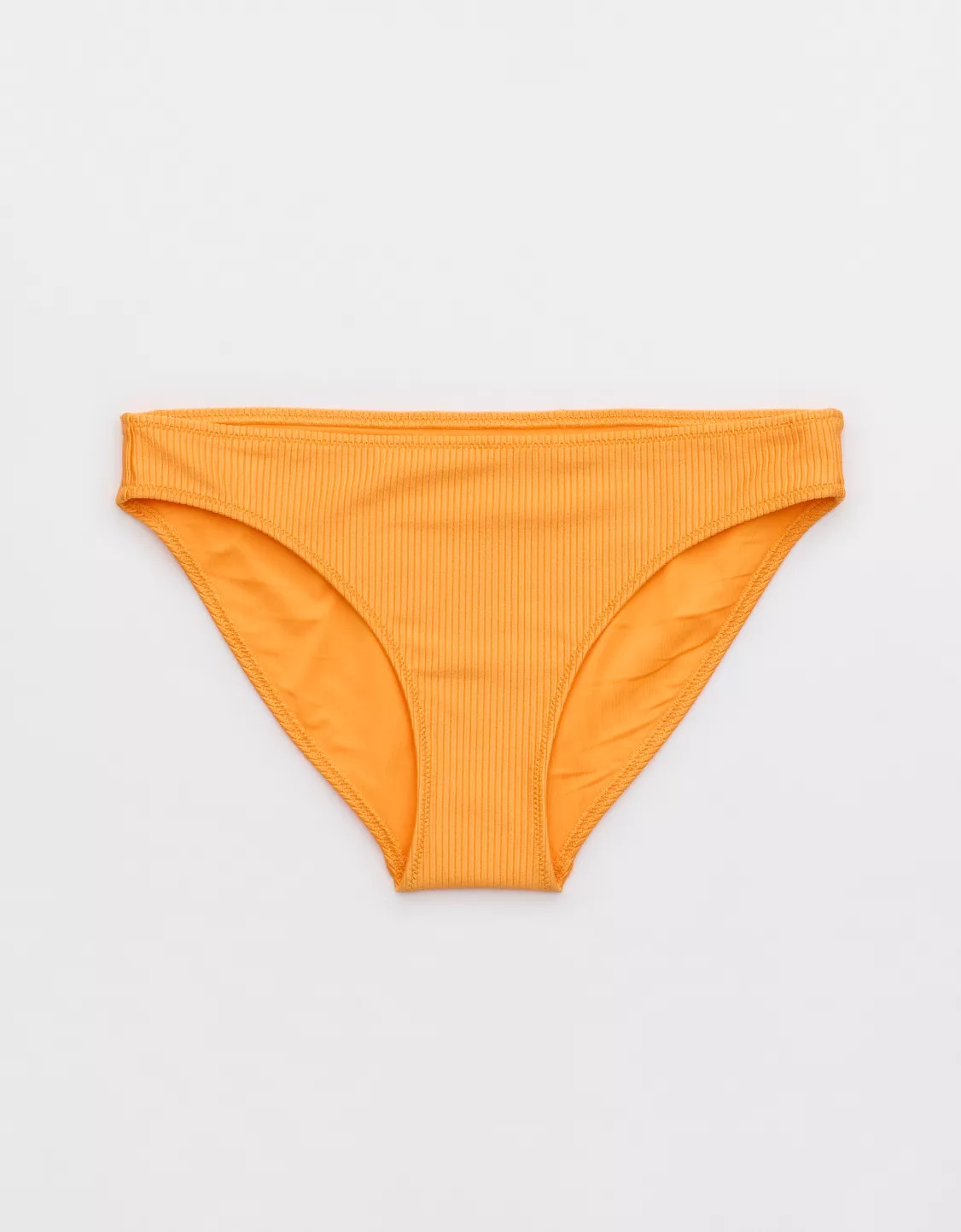 Aerie Shine Rib Full Coverage Bikini Bottom | Aerie