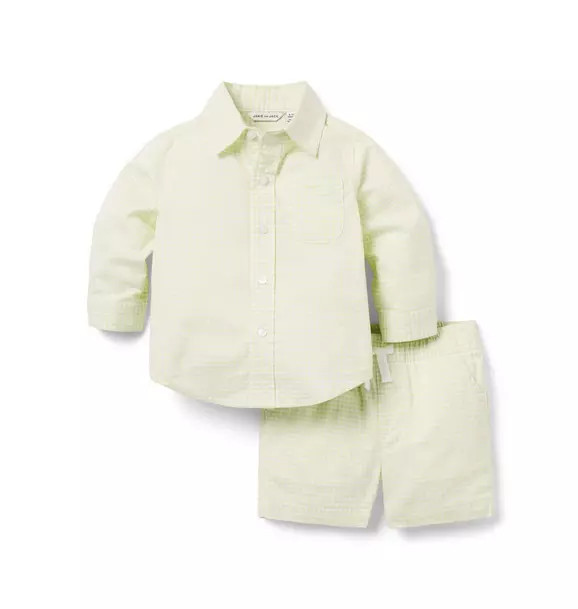 The Long Sleeve Cabana Matching Baby Set | Janie and Jack