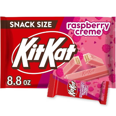 Kit Kat Valentine's Day Raspberry Crème Snack Size - 8.8oz | Target