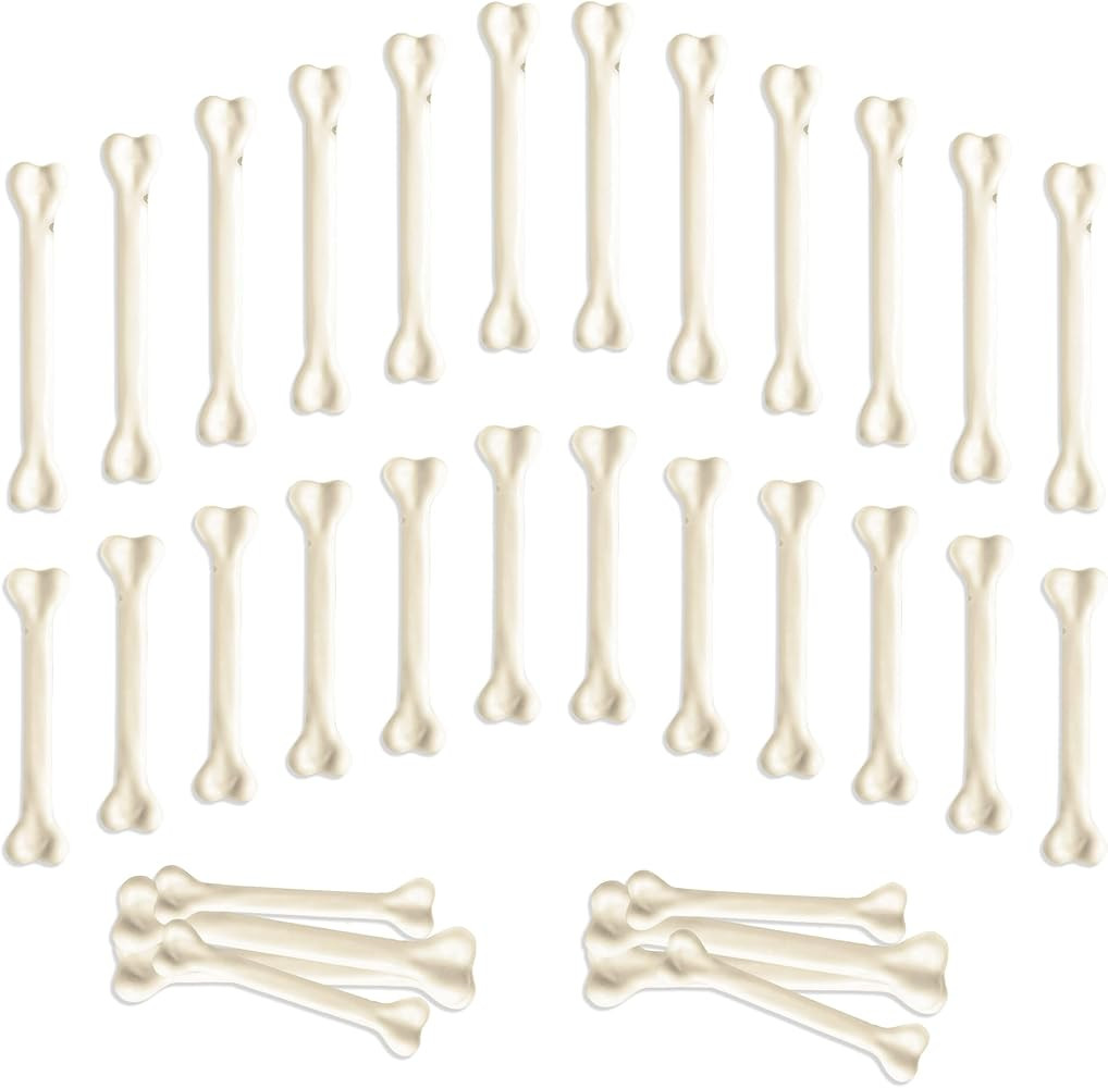 KatchOn, Mini Halloween Skeleton Bones - Big Pack of 24 | Mini Bones Halloween for Halloween Deco... | Amazon (US)