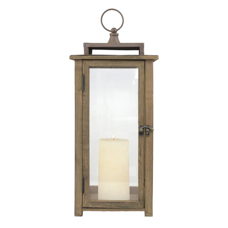 Wood Tabletop Lantern | Wayfair North America