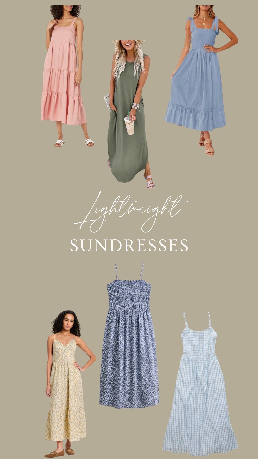 Beautiful, lightweight, breezy sundresses to get you through the end of summer☀️

#LTKootd #LTKSeasonal