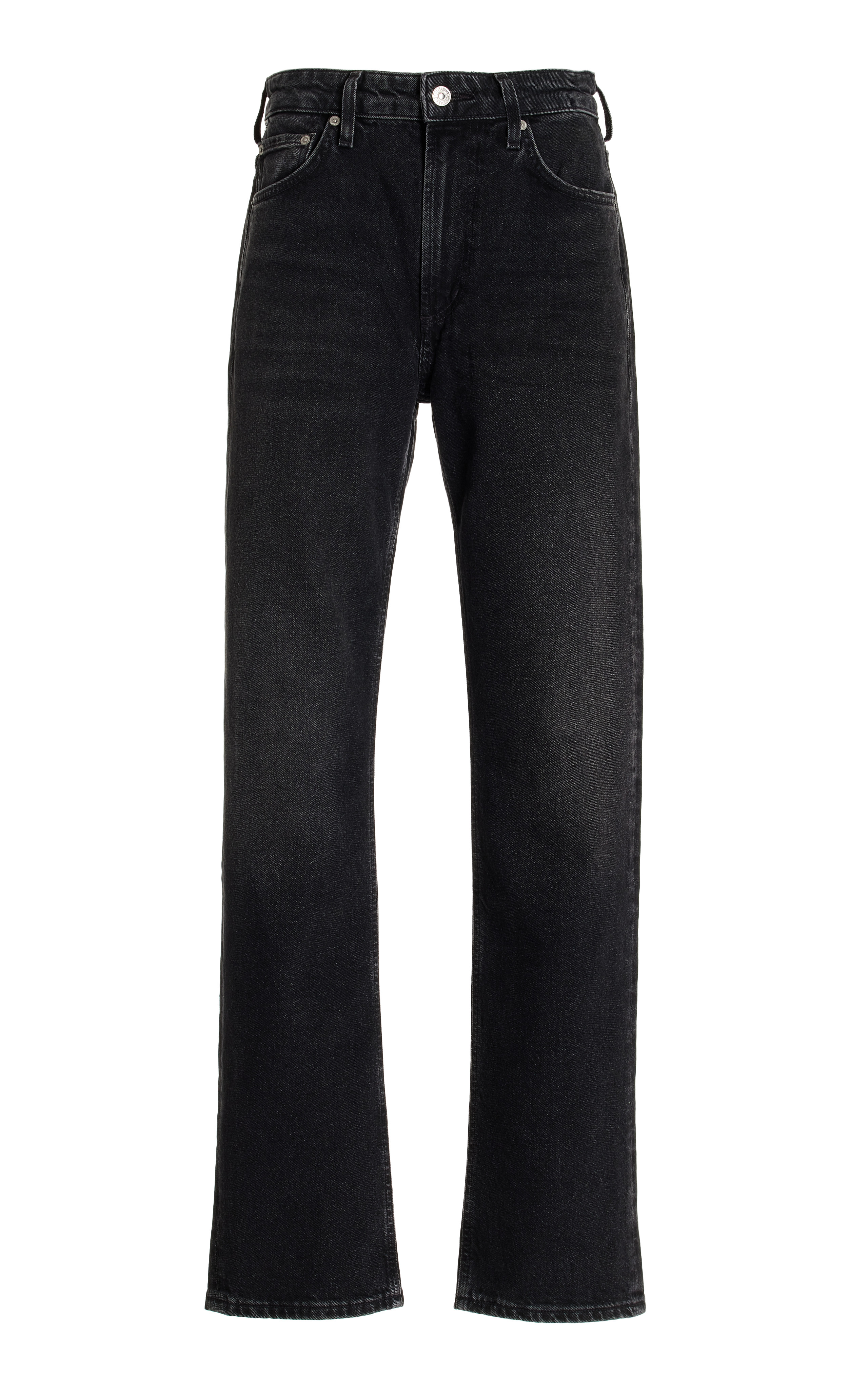 Zurie Rigid High-Rise Straight-Leg Jeans | Moda Operandi (Global)