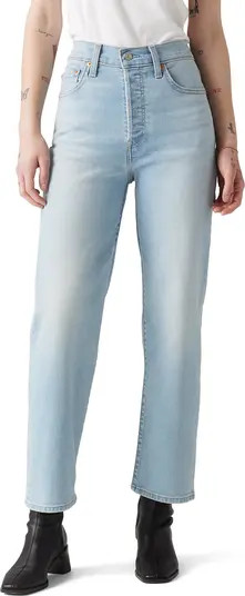 Levi's® Ribcage Ankle Straight Leg Jeans | Nordstromrack | Nordstrom Rack