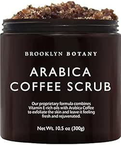 Brooklyn Botany Arabica Coffee Body Scrub - Moisturizing and Exfoliating Body, Face, Hand, Foot S... | Amazon (US)