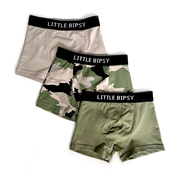 Toddler Boys' Little Bipsy Camo Mix Boxer Briefs | Scheels