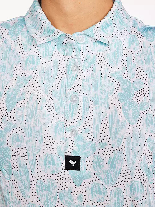 Bad Birdie Women's Sleeveless Cactus Cooler Golf Polo | Dick's Sporting Goods